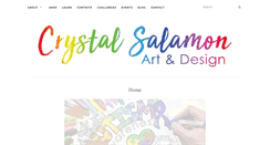 Desktop Screenshot of crystalsalamon.com